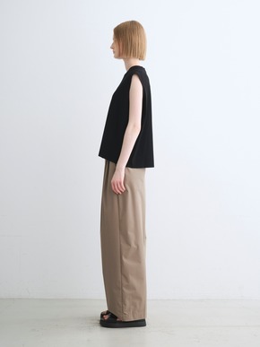 Sleek sweater sleeveless tops 詳細画像